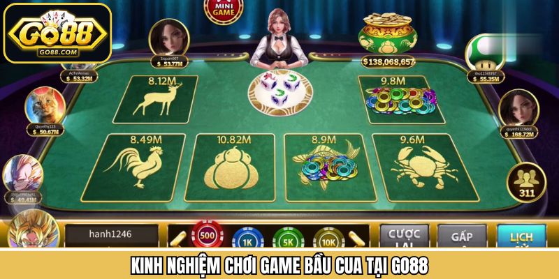 Bầu Cua - Đắm Chìm Các Ván Đấu Đầy Kịch Tính, Hấp Dẫn Go88 3 Bật mí mẹo hay khi tham gia vào bầu cua thắng lớn Go88