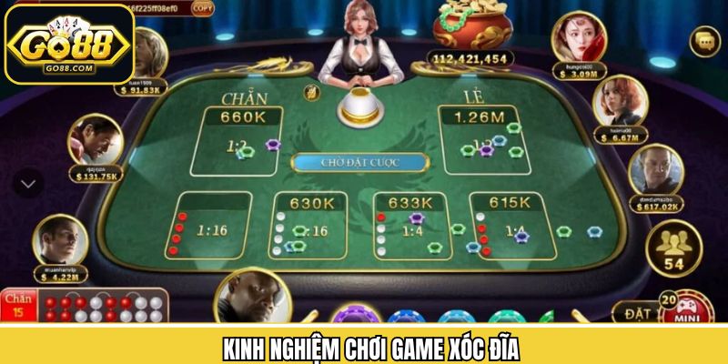Xóc Đĩa - Sản Phẩm Cá Cược Trực Tuyến Đỉnh Cao Tại Go88 3 Kinh nghiệm giúp chinh phục ván cược